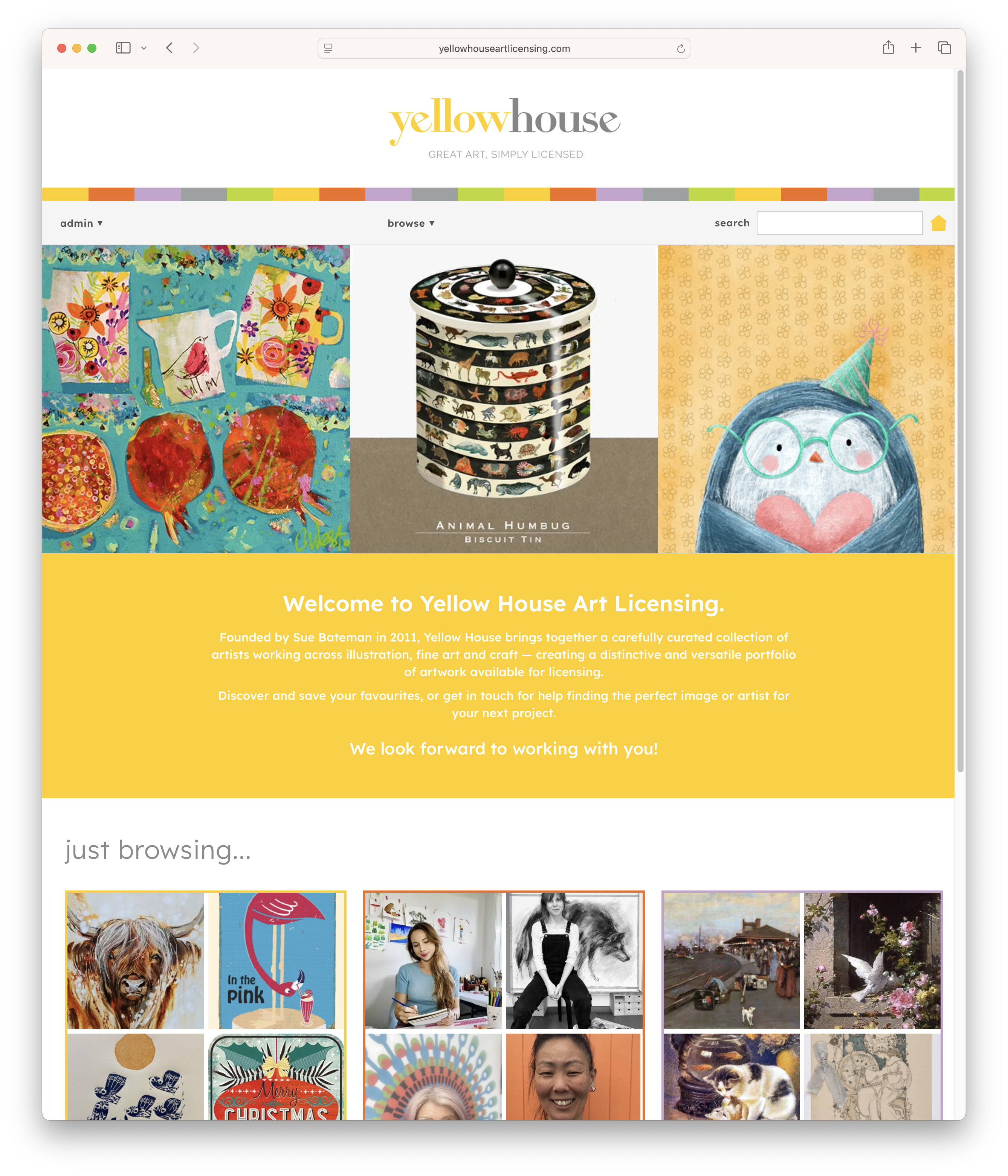 Yellow House Art Licensing