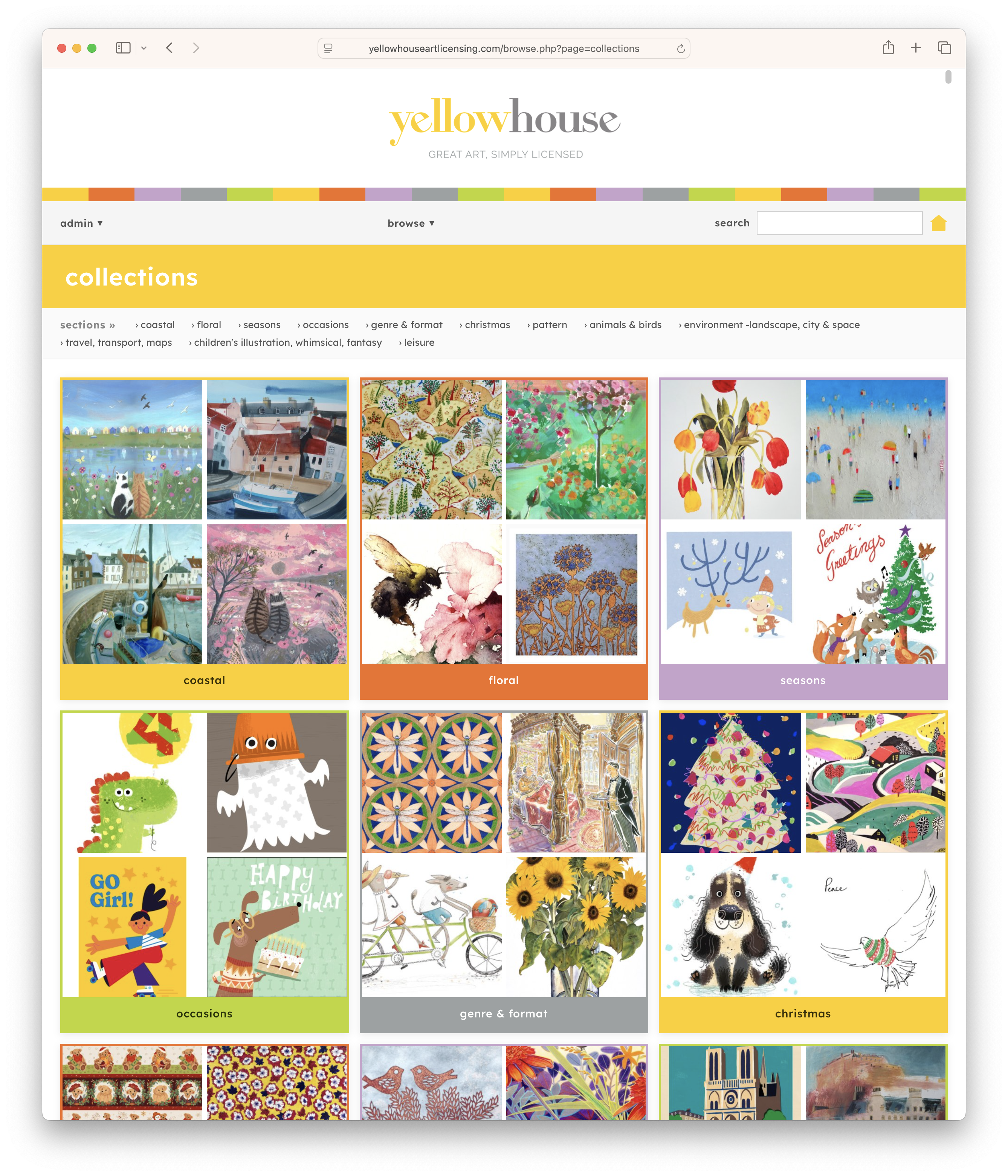 Yellow House Art Licensing